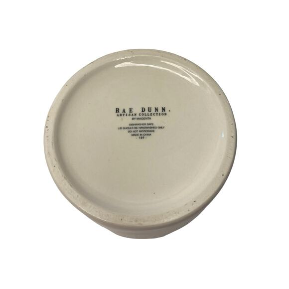 RAE DUNN NUTCRACKER JAR, COOKIE JAR, STORAGE CONTAINER. - Picture 6 of 7